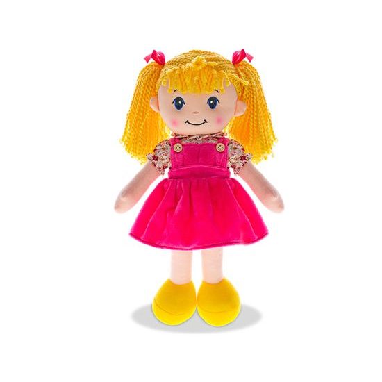 Panenka Rozárka měkké tělo 35cm na baterie česky mluvící blondýnka 0m+ v sáčku