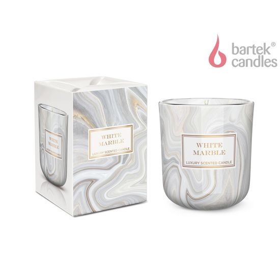 Bartek Svíčka sklo 150g Marble
