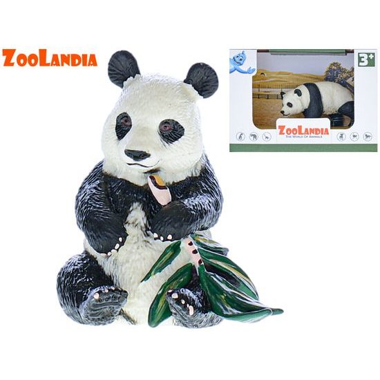 Zoolandia panda 6,5-10cm 2druhy v krabičce
