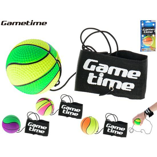 Gametime míček vracející se 6cm 4druhy v blistru