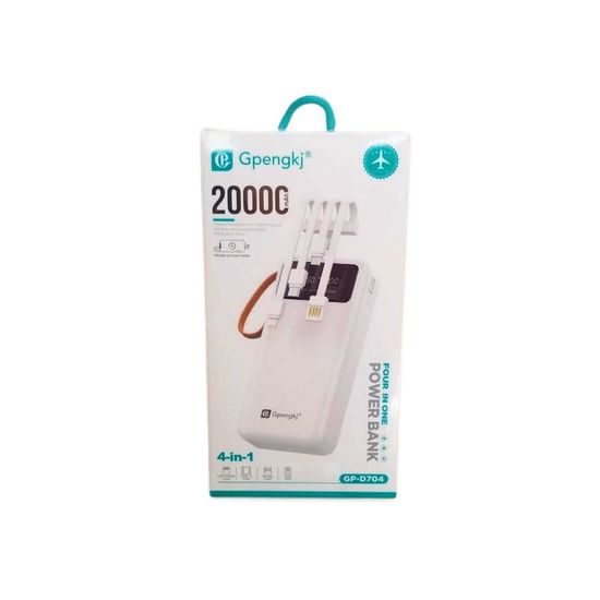 Powerbanka s displejem Gpengkj 12W 20000mAh 4v1