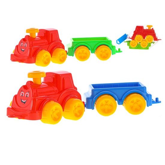 Lokomotiva 23,5cm s vagónem 12m+ 2barvy v síťce