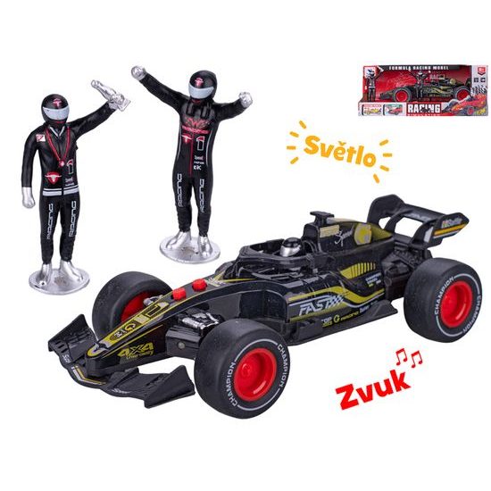 Formule 19cm na setrvačník na baterie se světlem a zvukem s piloty 2ks v krabičce