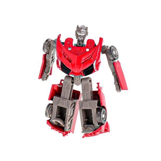 Auto/robot 8,5cm kov volný chod v blistru 4barvy 8ks v DBX