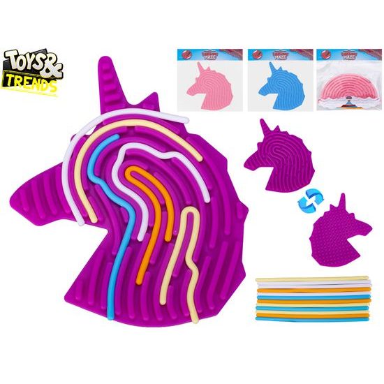 Toys&Trends Fingerprint Maze bludiště 18,5cm 2druhy v sáčku