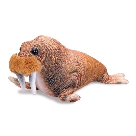 Mrož plyšový 40cm ležící 0m+ v sáčku