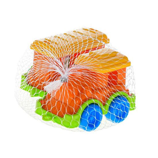 Vlak s vagónem 19cm v síťce
