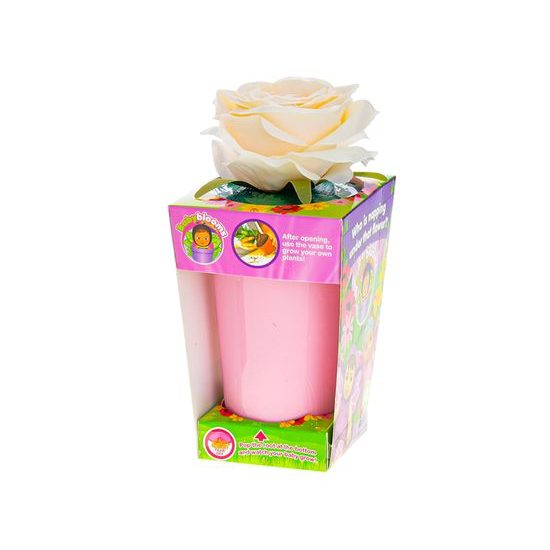 Miminko Babyblooms 12,5cm s doplňky a květinou 12druhů v krabičce 12ks v DBX