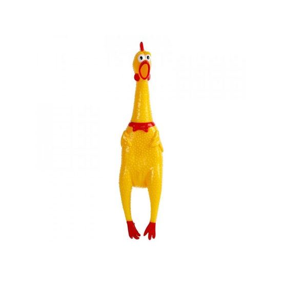 Gumové kuře pro psy - 16cm