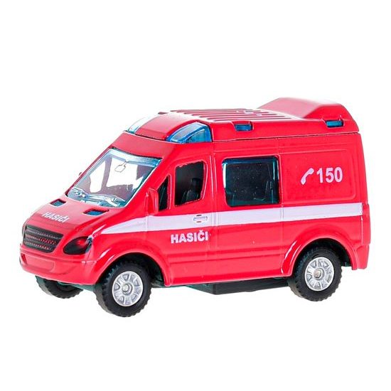 2-Play Traffic auto záchranné složky CZ 8cm kov zpětný chod 3druhy 12ks v DBX