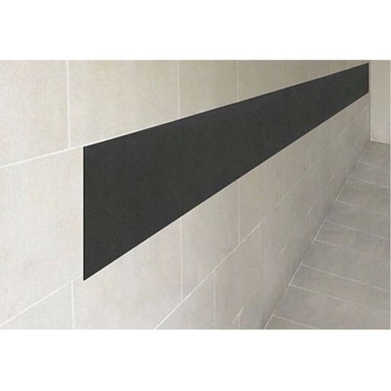 Ochrana dveří - pás na stěnu 200 x 20 cm černá