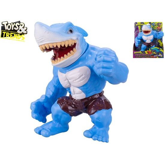Toys&Trends Brainboooom monstrum strečové žralok 22cm v krabičce