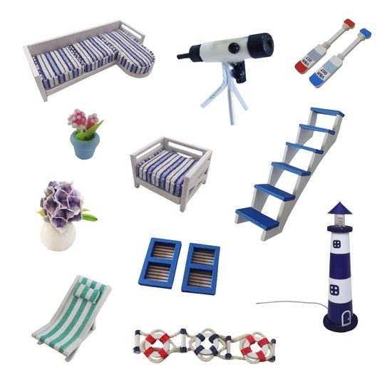 2Kids Toys miniatura domečku U Modrého pobřeží