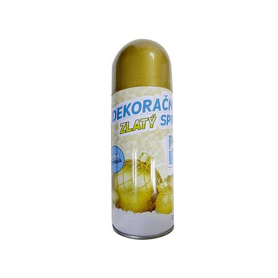 Dekorační sprej zlatý 250ml