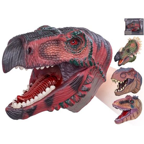 Maňásek dinosaurus 20cm 4druhy v krabičce