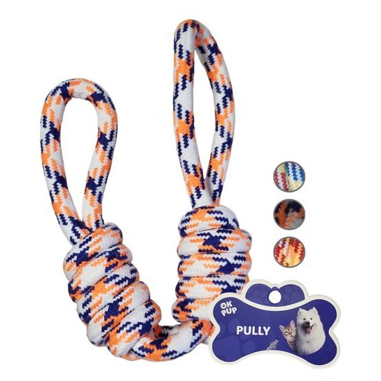 OKPup Lano pro psy přetahovací 7x55cm - Pully 2