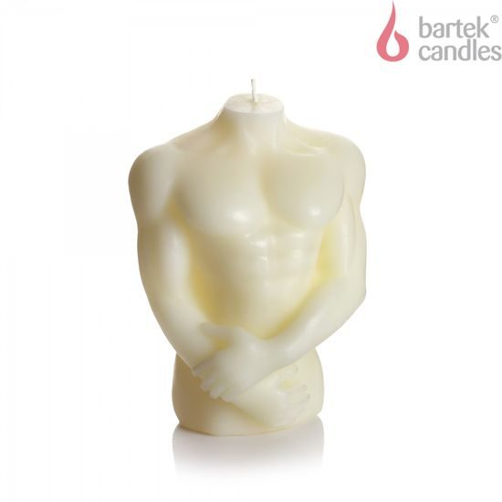 Bartek Svíčka postava 260g Muže bílá