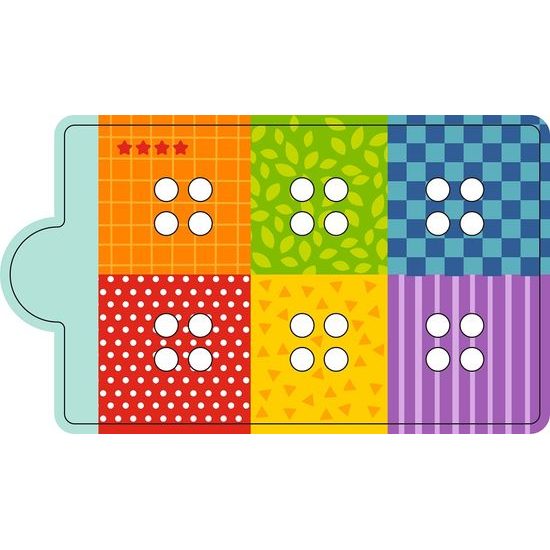 2Kids Toys Magnetická hra Třídění barev s dinosaurem