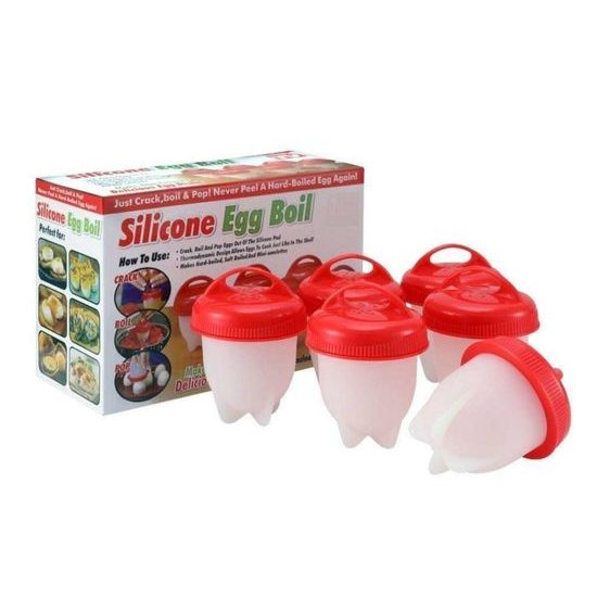Silikonové formičky na vajíčka - Egg Boil