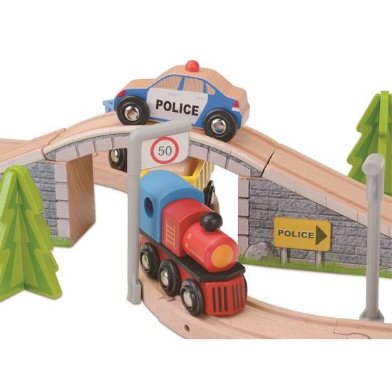 2Kids Toys Vláčkodráha 80 dílů