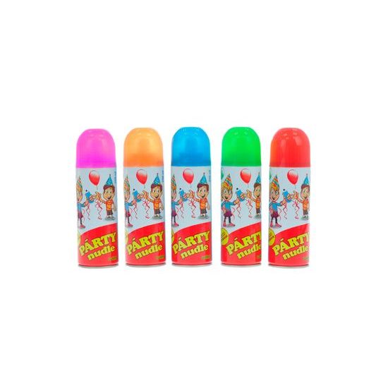 Párty nudle 250ml ve spreji 5barev