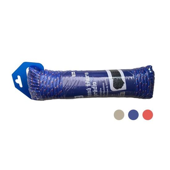 Šňůra na prádlo pletená 6mmx20m