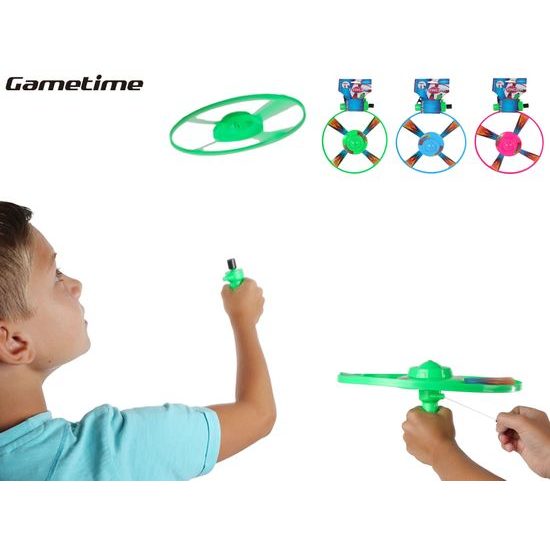 Gametime vystřelovací disk 26cm 3barvy na kartě