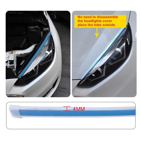2x LED DRL denní osvětlení do smětlometu 45cm