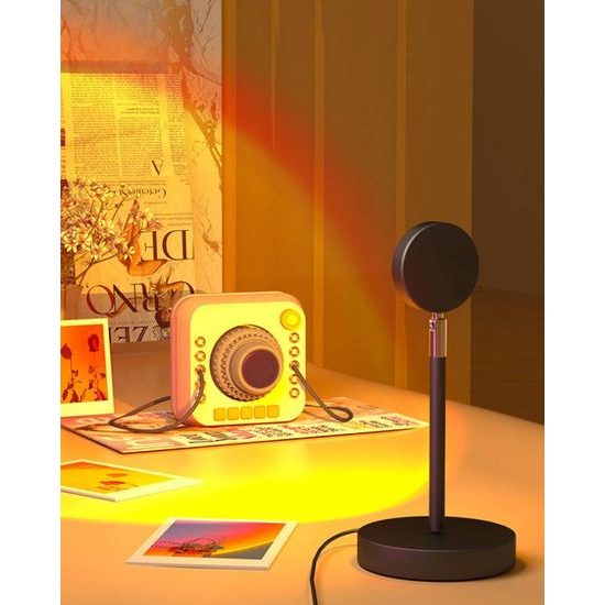 Projekční lampa pro fotografování s efektem západu slunce Sunset