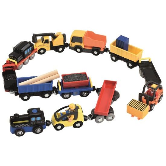 2Kids Toys Sada vozidel k vláčkodráze