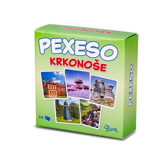 Pexeso Krkonoše 64ks v krabičce