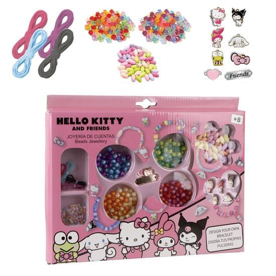 DIY sada náramků Hello Kitty