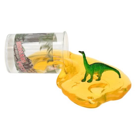 Dinoworld sliz 7,5cm s dinosaurem 12druhů 12ks v DBX
