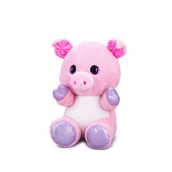 Prasátko plyšové 24cm sedící 0m+ v sáčku