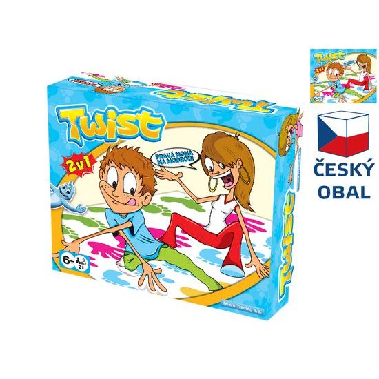 Společenská hra Twist 6+ v krabičce