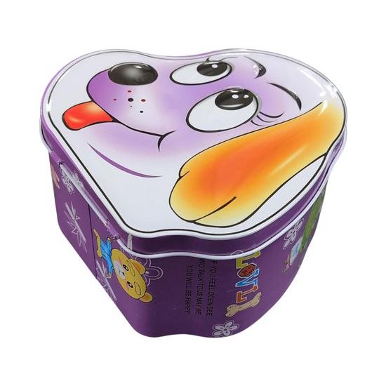 Pokladnička 4 barvy pejsek kovová