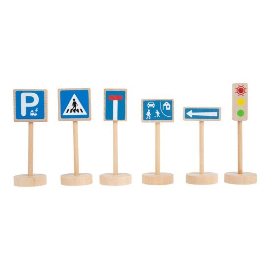small foot Dopravní značky sada 25 dílů