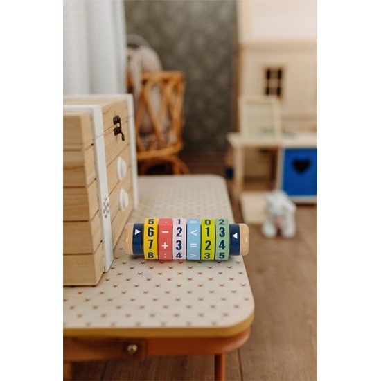 small foot Dřevěná válečková kalkulačka