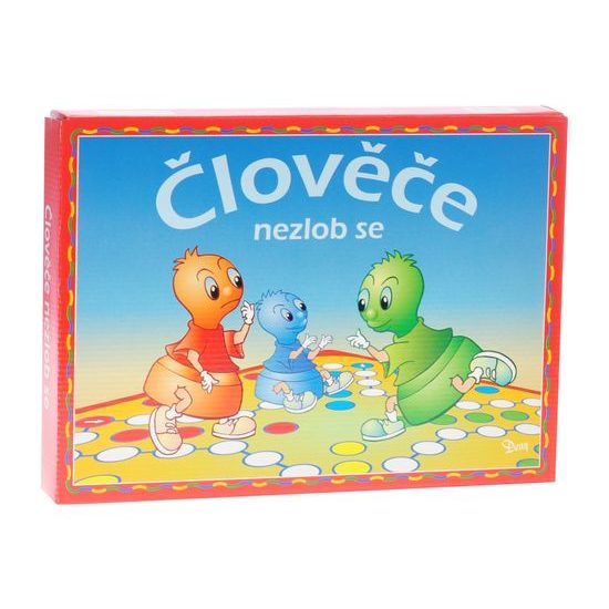 Společenská hra Člověče, nezlob se v krabičce