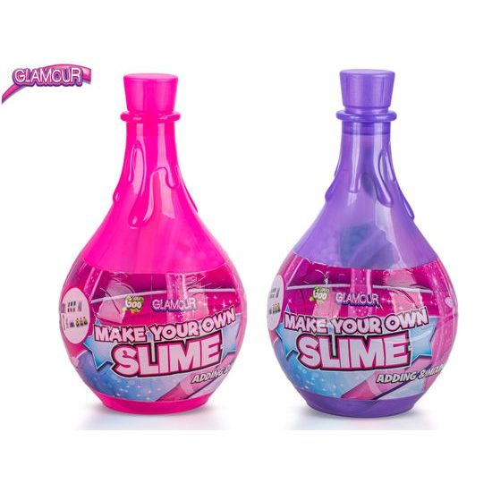Glamour sada na výrobu vlastního slizu 2barvy v láhvi