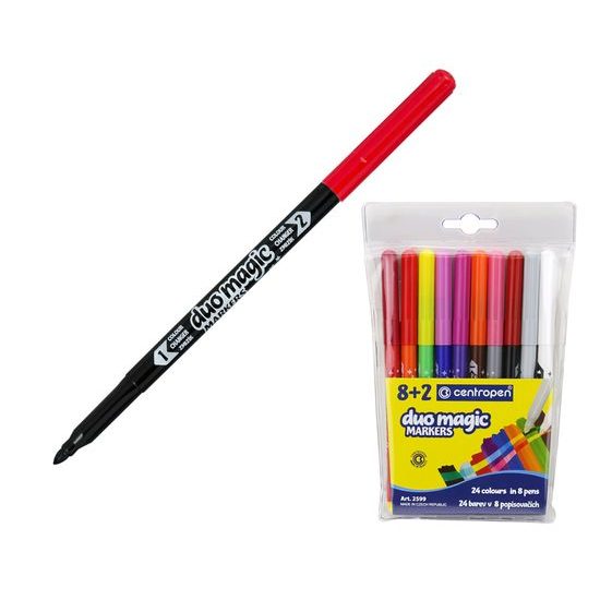CENTROPEN Fixy Duo Magic 10ks 2599/10