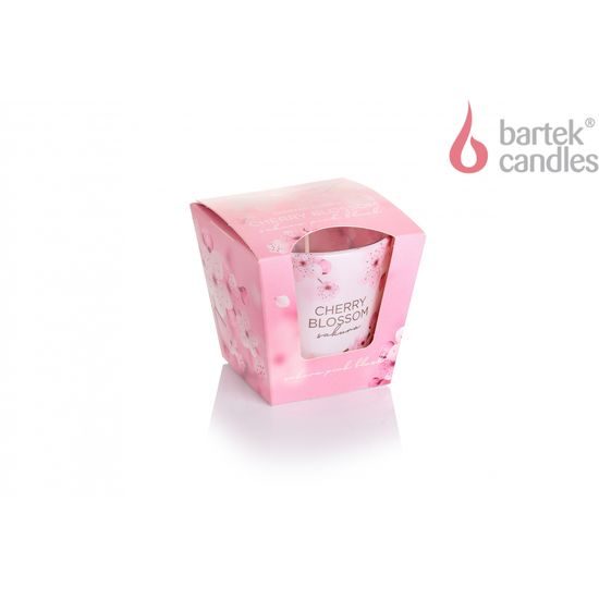 Bartek Svíčka sklo 115g Cherry Blossom