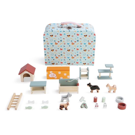 2Kids Toys Domeček pro mazlíčky v kufříku