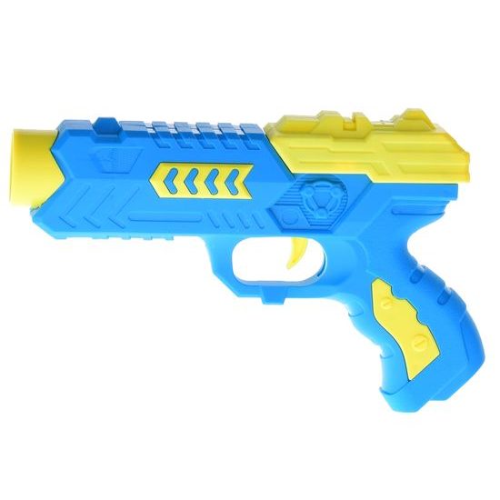 Pistole na kuličky 22,5cm + 6 nábojů 4barvy v sáčku