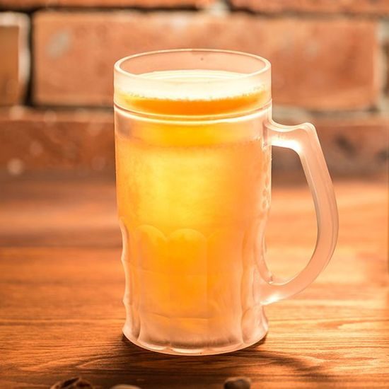 Chladící pivní sklenice CHILLER 400 ml – Klasik