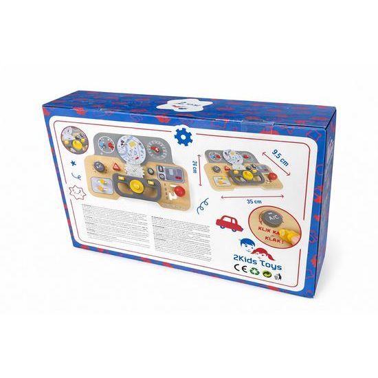 2Kids Toys Activity board Auto Deska moderní