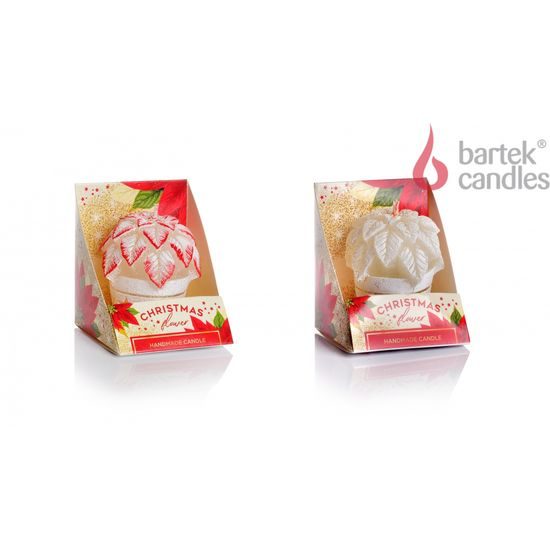 Bartek Svíčka Figurka Christmas Flower 70mm 95g
