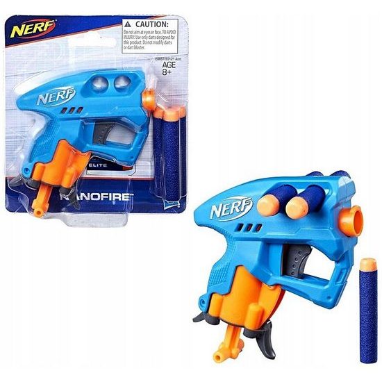 NERF Elite Nanofire set blaster + 3 šipky - HASBRO