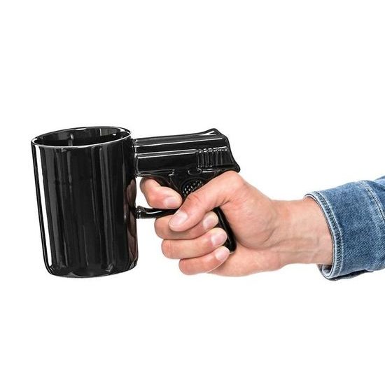 Hrnek ve tvaru zbraně - Gun Mug