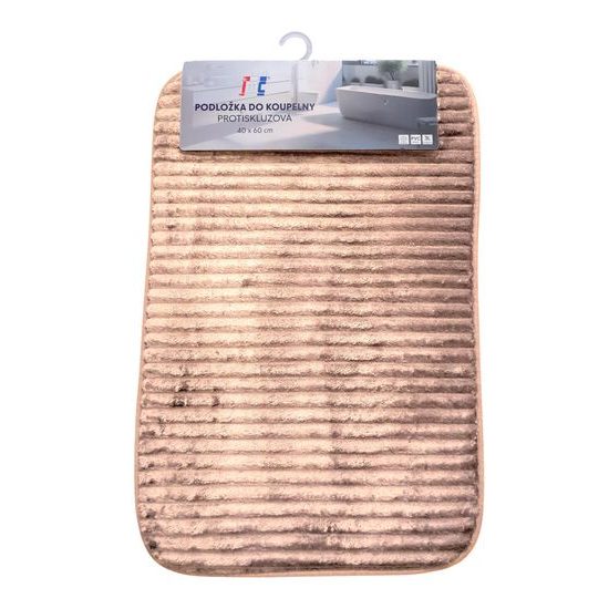 Předložka koupelnová protiskluzová STRIPE 40x60cm